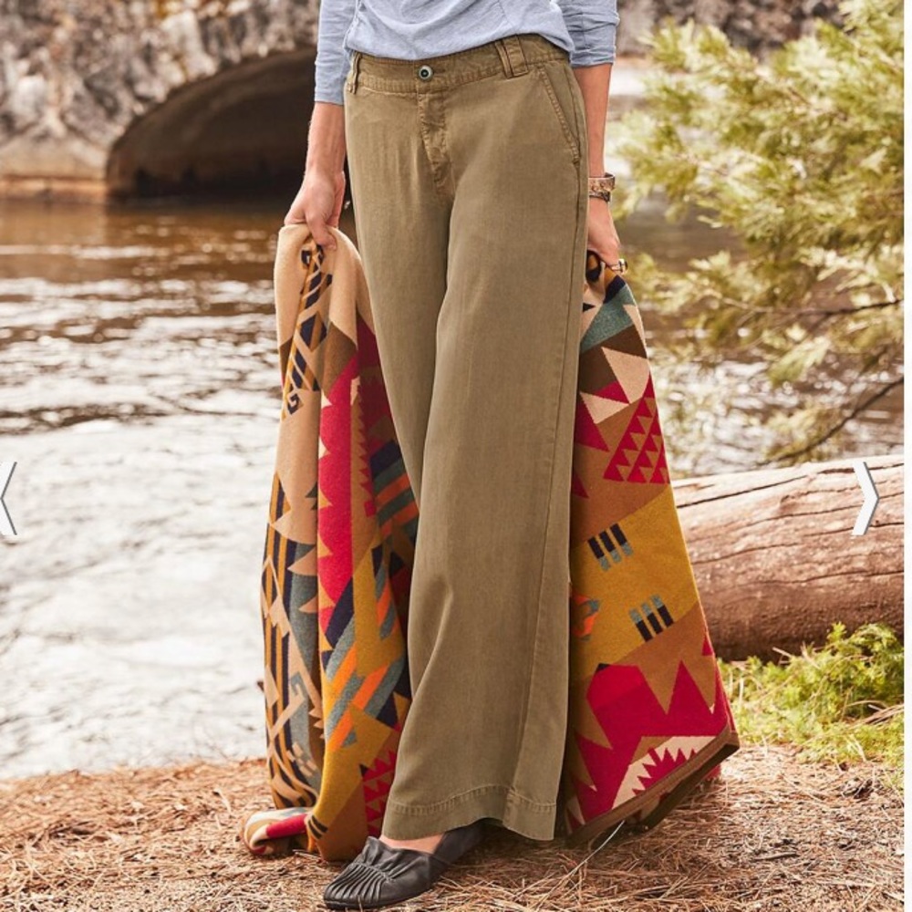 Sundance wide leg trouser pant
